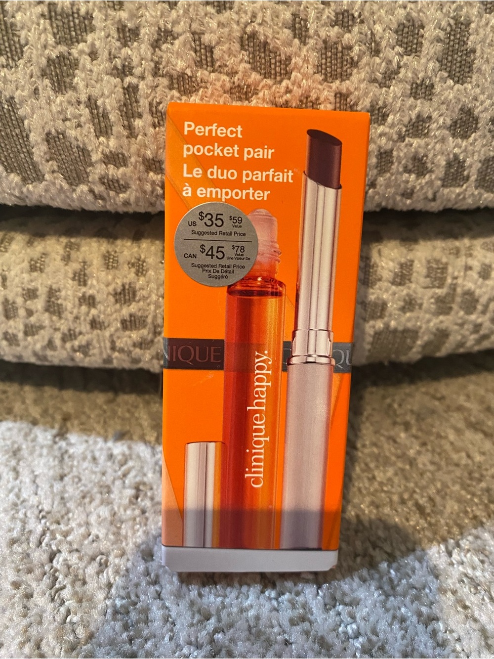 Clinique Happy Pocket Pair Gift Set - Orange